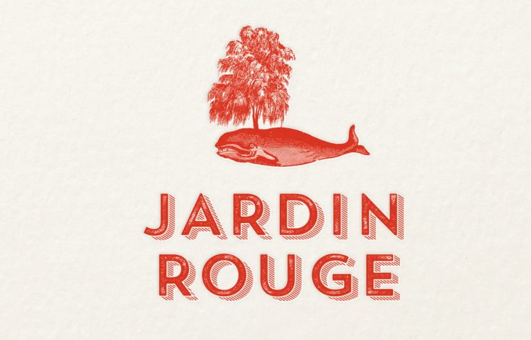 Logo Jardin Rouge ©design HappyFactoryParis